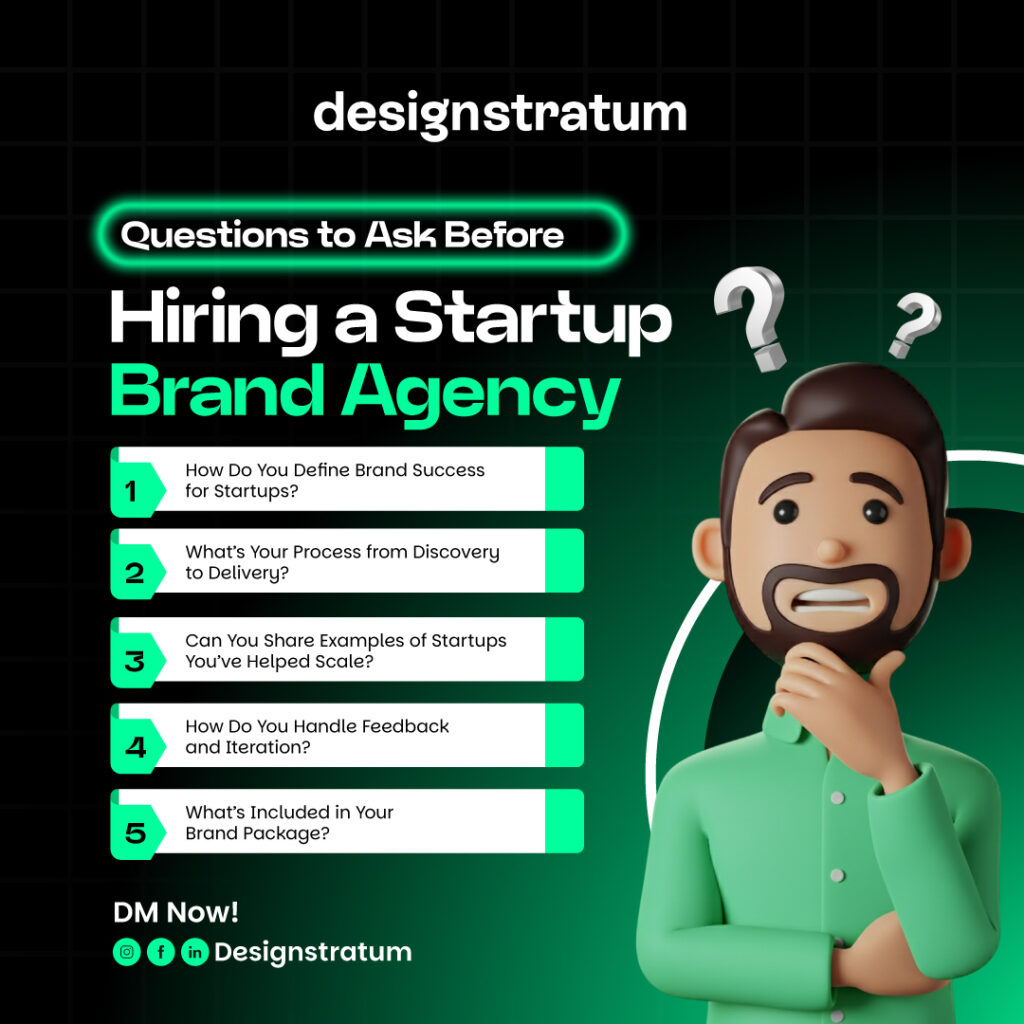 Questions to Ask Before Hiring a Startup Brand Agency
